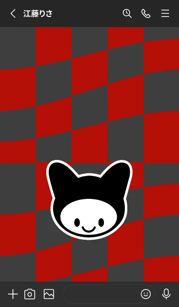 [LINE着せ替え] ネコカブリ 77の画像2