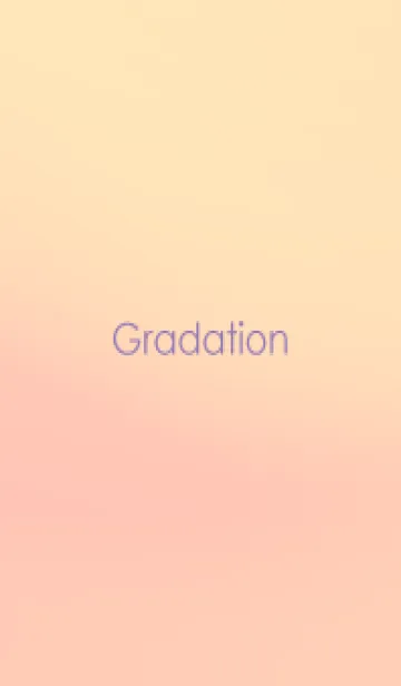 [LINE着せ替え] gradation-YELLOW&PINK-29の画像1