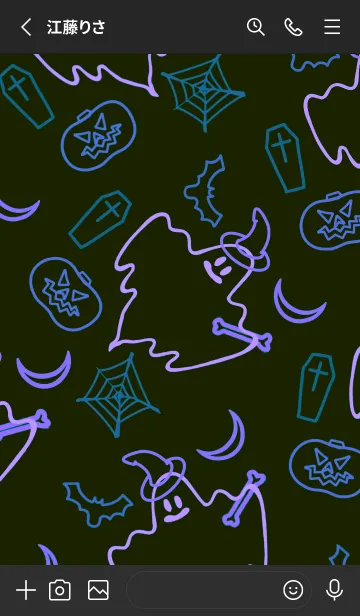 [LINE着せ替え] ハローウィン .41の画像2