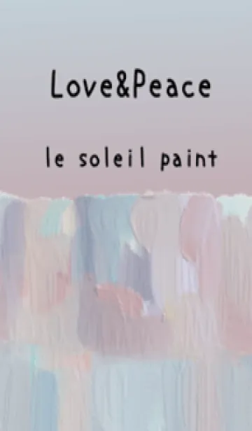 [LINE着せ替え] 油絵アート【le soleil paint 606】の画像1