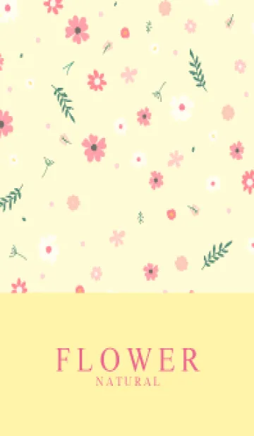 [LINE着せ替え] FLOWER YELLOW - NATURAL-16の画像1