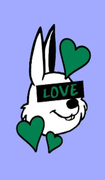 [LINE着せ替え] ラブ ラビット 82の画像1