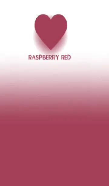 [LINE着せ替え] Raspberry Red & White Theme V.5 (JP)の画像1