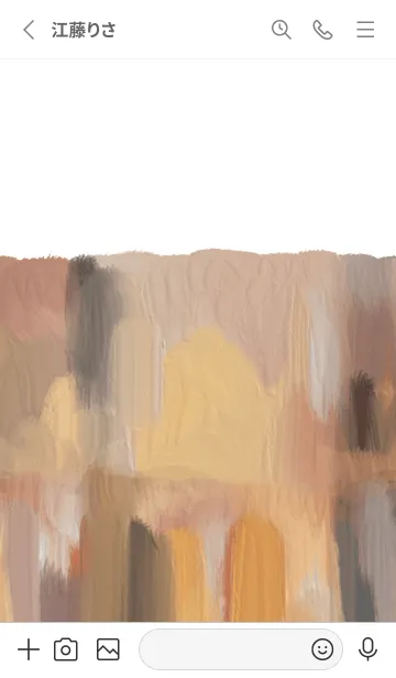 [LINE着せ替え] 油絵アート【le soleil paint 608】の画像2