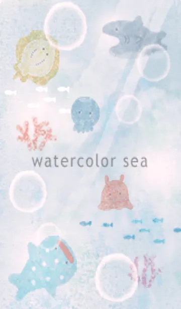 [LINE着せ替え] pink♡光と海10_1の画像1