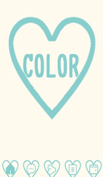 [LINE着せ替え] beige color F44の画像1