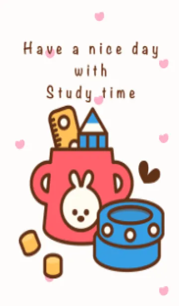 [LINE着せ替え] Cute stationery theme 9の画像1