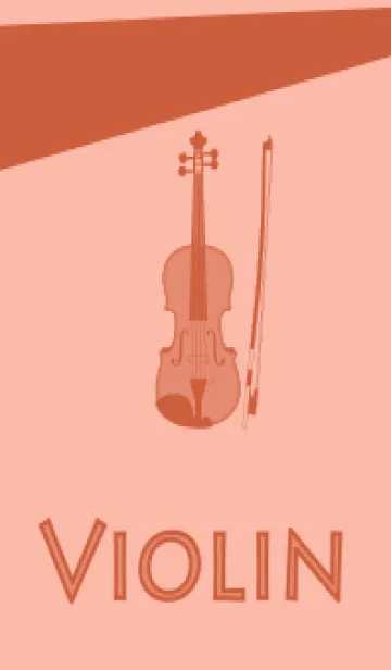 [LINE着せ替え] Violin CLR シーシェルピンクの画像1