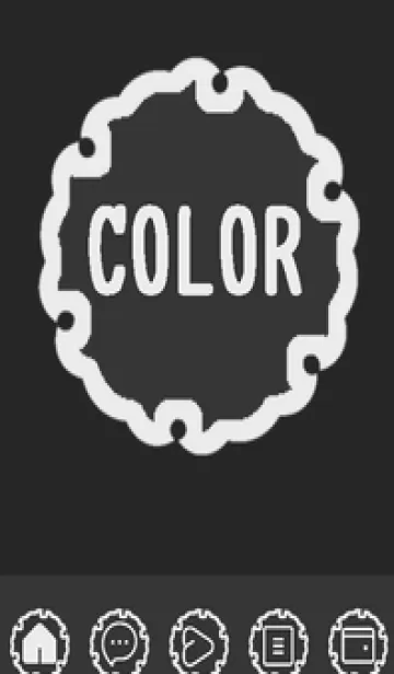 [LINE着せ替え] bw color G42の画像1