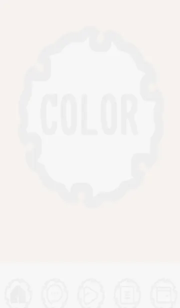 [LINE着せ替え] beige color G41の画像1