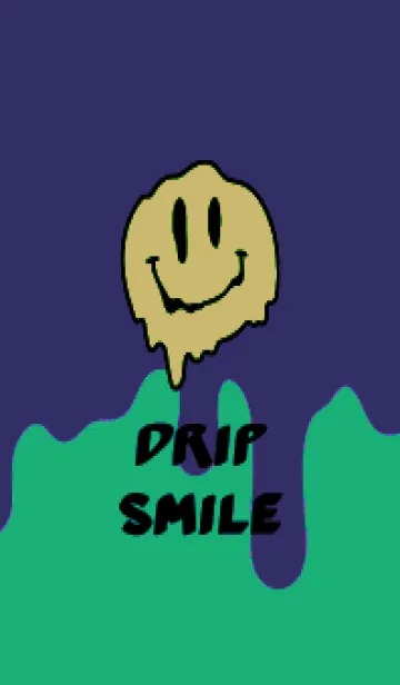 [LINE着せ替え] ドリップ スマイル .28の画像1