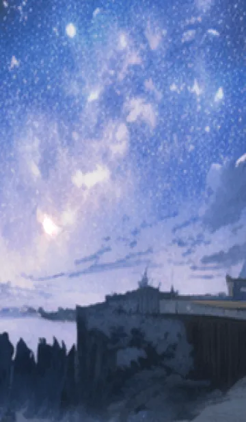 [LINE着せ替え] 秋の夜空#KO414。の画像1