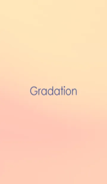 [LINE着せ替え] gradation-YELLOW&PINK-30の画像1