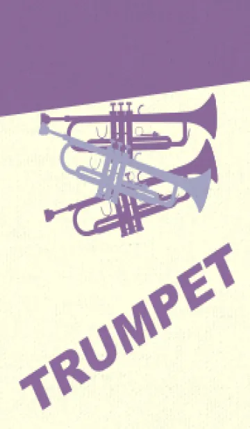 [LINE着せ替え] Trumpet CLR 藤鼠の画像1