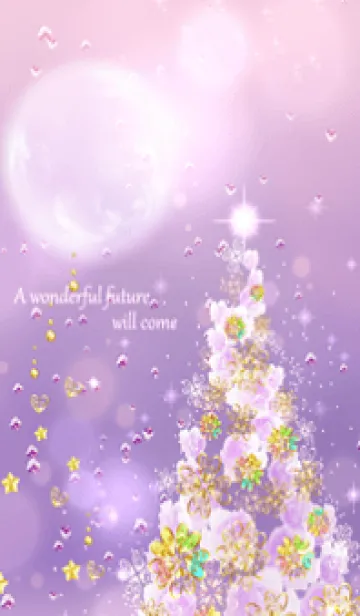 [LINE着せ替え] 金運恋愛運急上昇☆煌めきのクリスマス♪4の画像1