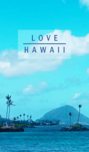 [LINE着せ替え] I LOVE HAWAII.MEKYM 37の画像1