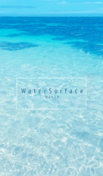 [LINE着せ替え] Water Surface - HAWAII 21の画像1