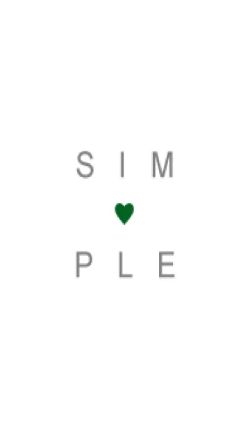 [LINE着せ替え] SIMPLE HEART 130の画像1