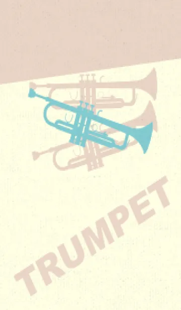 [LINE着せ替え] Trumpet CLR 白群の画像1