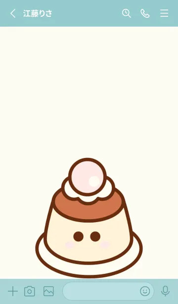 [LINE着せ替え] Sweet pudding 14の画像2