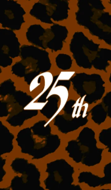 [LINE着せ替え] 25周年 レオパード 13の画像1