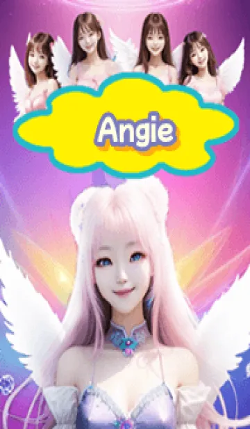 [LINE着せ替え] Angie beautiful angel G06の画像1