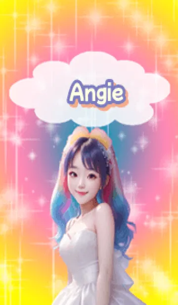 [LINE着せ替え] Angie bride beautiful hair G06の画像1