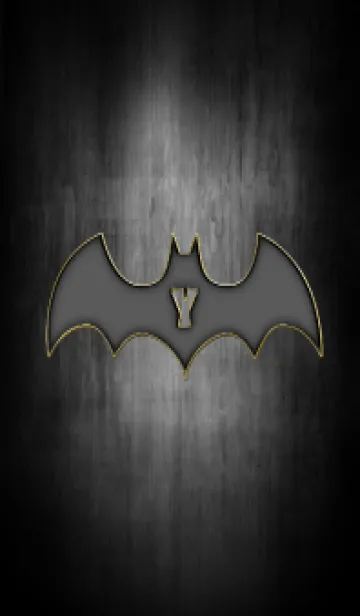 [LINE着せ替え] Enamel pin bat initial Yの画像1