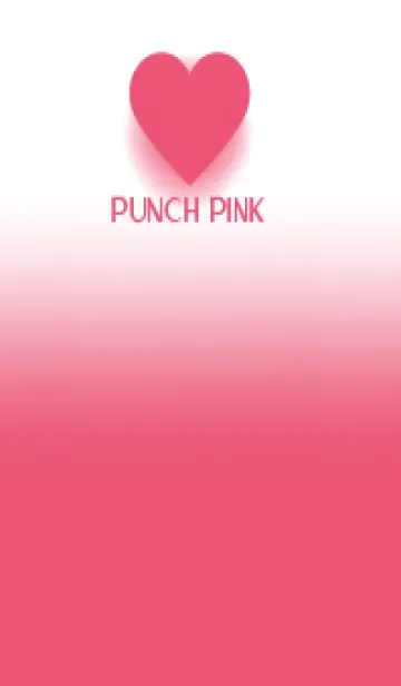 [LINE着せ替え] Punch Pink & White Theme V.5 (JP)の画像1