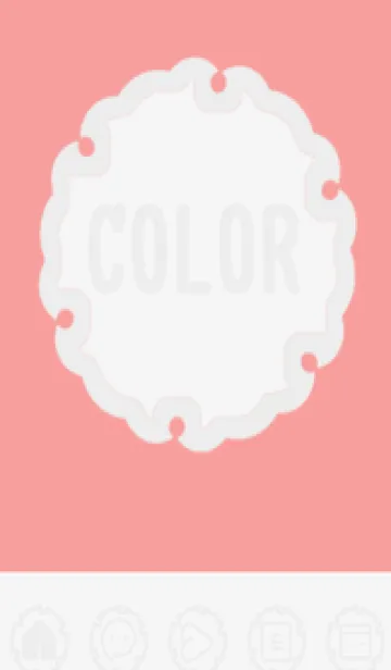 [LINE着せ替え] red color G41の画像1