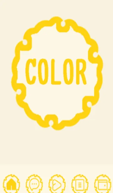 [LINE着せ替え] red color G45の画像1