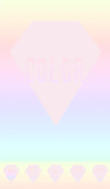 [LINE着せ替え] pink color rainbow Z05の画像1