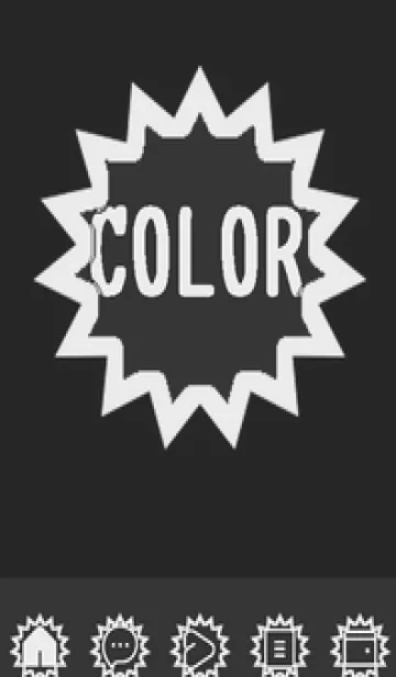 [LINE着せ替え] bw color H42の画像1