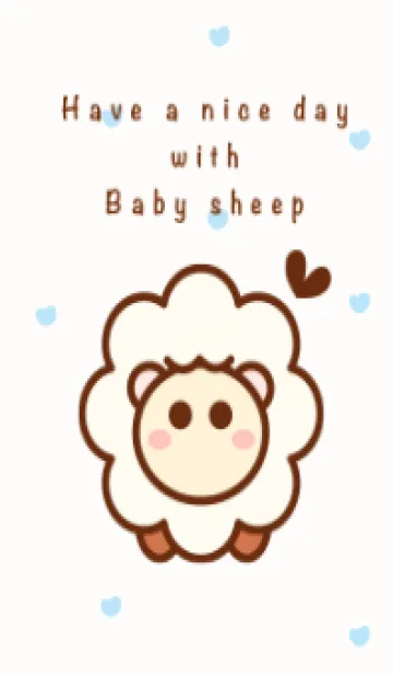 [LINE着せ替え] My baby sheep 14の画像1
