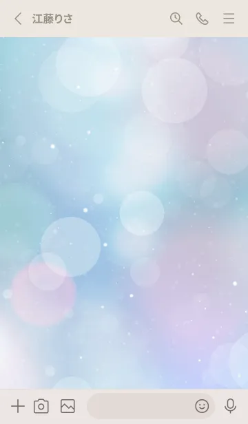 [LINE着せ替え] SEA JEWELRY-BLUE&PINKの画像2