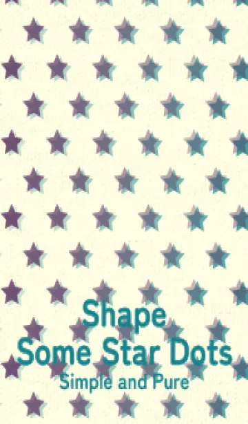 [LINE着せ替え] 星のドッドきせかえ 桑の実色の画像1