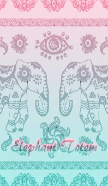 [LINE着せ替え] Elephant Totem 5の画像1