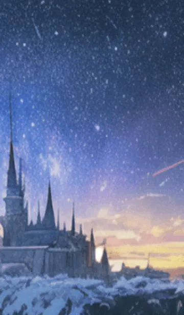 [LINE着せ替え] 秋の夜空#KP112。の画像1