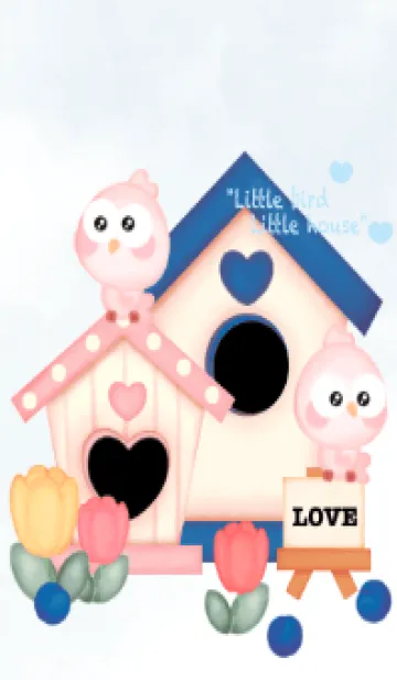 [LINE着せ替え] Mini vintage birdhouse 71の画像1