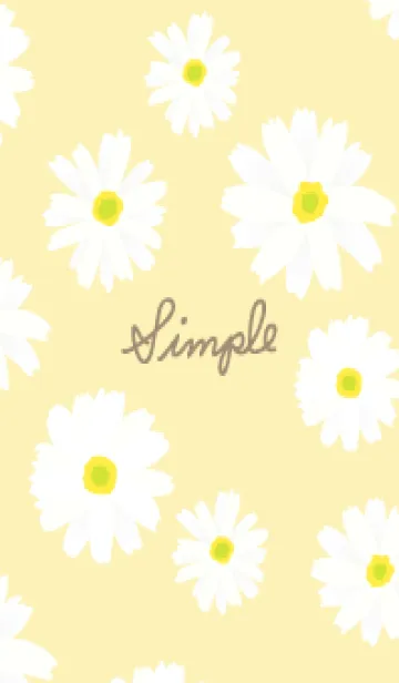 [LINE着せ替え] かわいい デイジー7の画像1