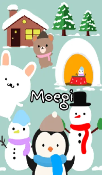 [LINE着せ替え] もえぎ☆ほっこりかわいい冬の着せかえの画像1