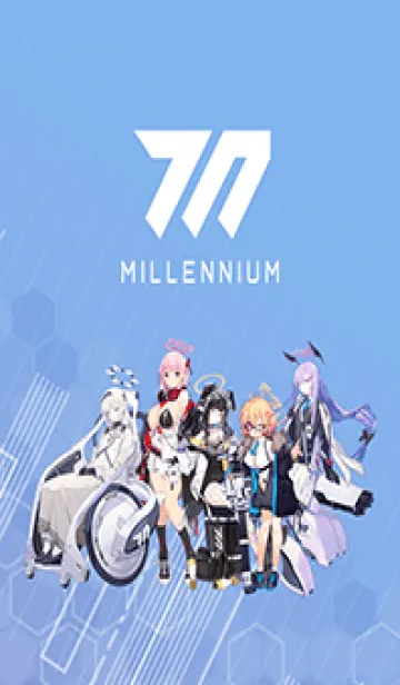 [LINE着せ替え] ブルーアーカイブ ミレニアムver.の画像1