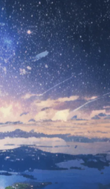 [LINE着せ替え] 秋の夜空#KP14。の画像1