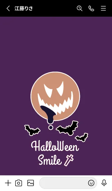 [LINE着せ替え] ハロウィン-スマイル- 39の画像2