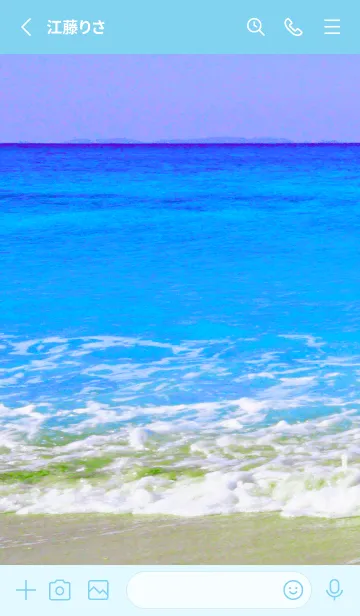 [LINE着せ替え] The Beach 37の画像2