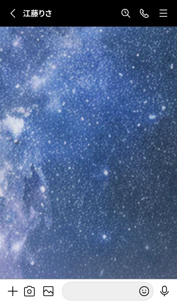 [LINE着せ替え] 秋の夜空#KP25。の画像2