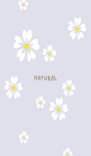 [LINE着せ替え] 5枚の白い花びら6の画像1