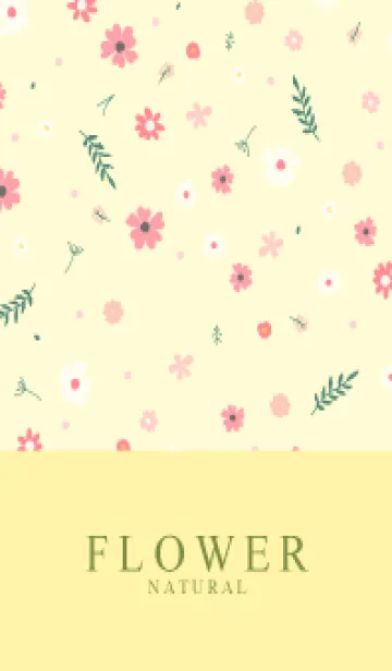 [LINE着せ替え] FLOWER YELLOW - NATURAL-21の画像1