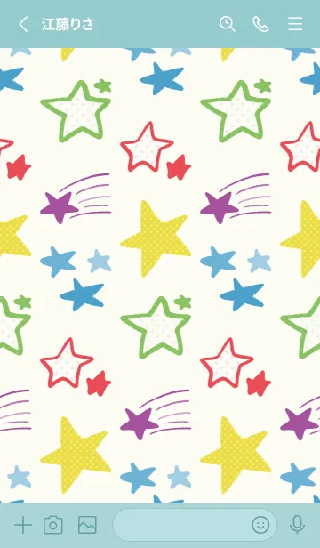 [LINE着せ替え] 推し色あるかな～着せかえ457～の画像2