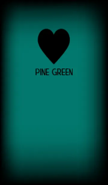 [LINE着せ替え] Black & Pine Green Theme V5 (JP)の画像1